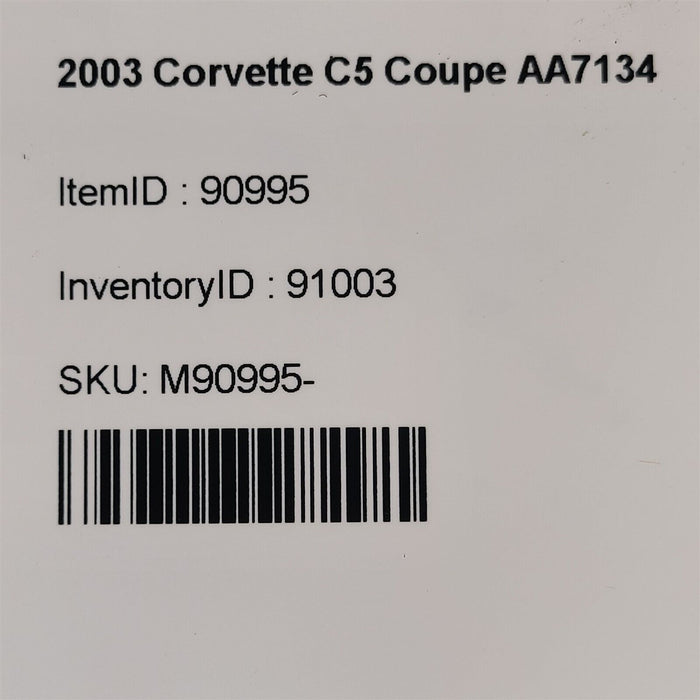 99-04 Corvette C5 Intermediate Steering Shaft Aa7134
