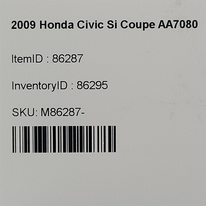 06-11 Honda Civic Si Coupe Engine Bolts Hardware Aa7080