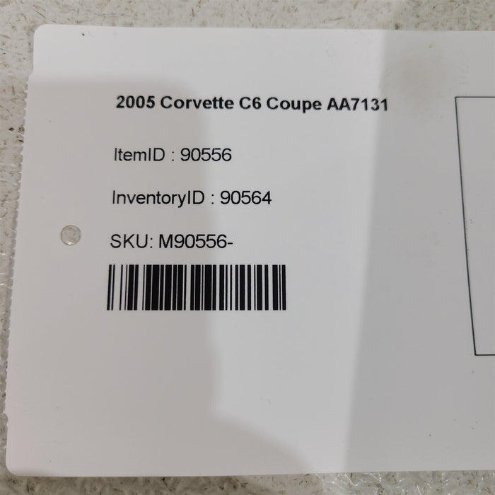2005 Corvette C6 Z51 Manual Transmission T56 Speed Gearbox Aa7131