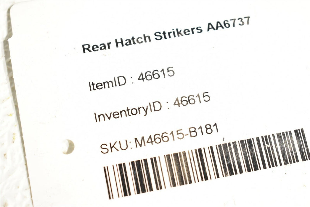 97-04 Corvette C5 Rear Hatch Strikers Striker Set Oem Aa6737