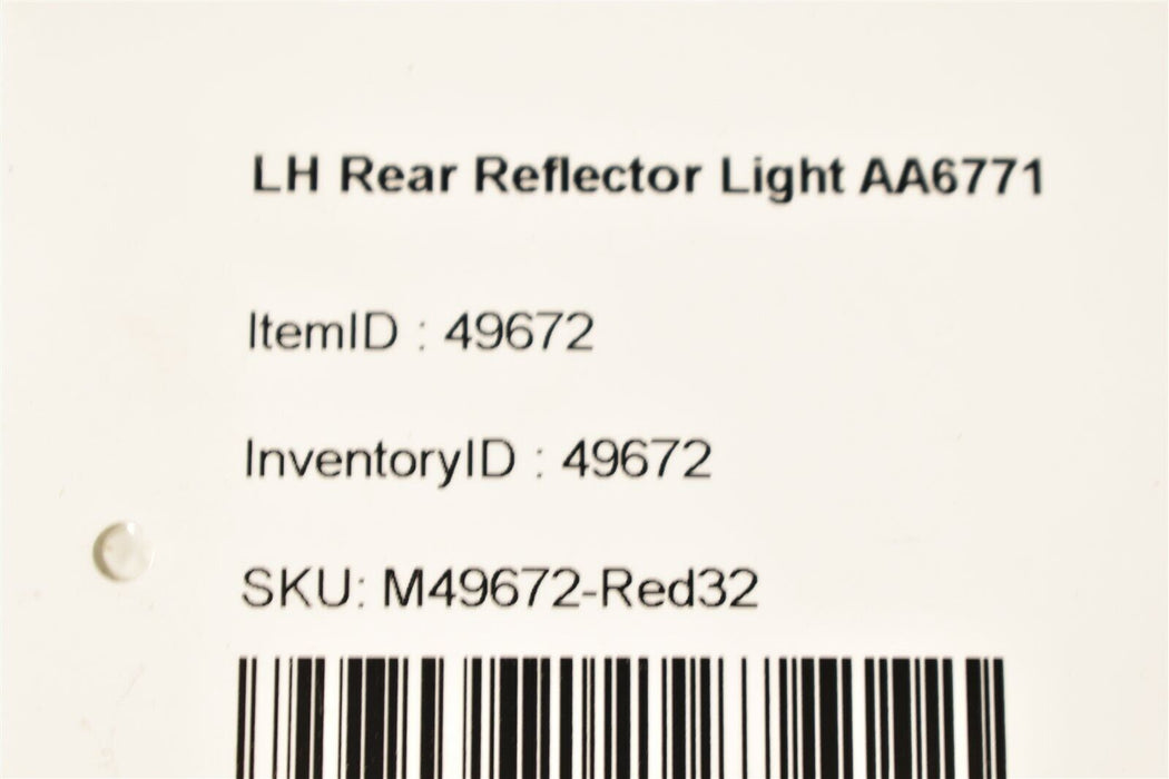 17-19 Camaro Zl1 Driver Marker Lh Rear Reflector Light Aa6771