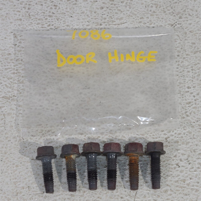 87-93 Mustang Gt Door Hinge Bolts Hardware Aa7086