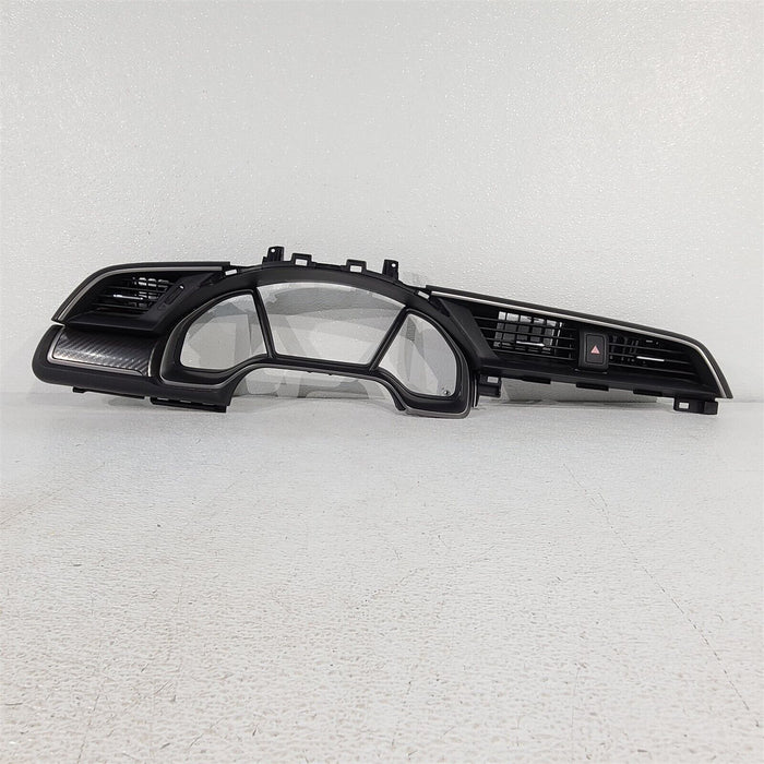 17-20 Honda Civic Si Speedometer Cluster Bezel Surround AA7047