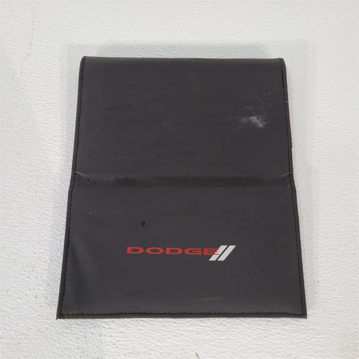 2012 Dodge Charger SRT-8 Owners Manual Booklet Pouch Documents AA6944