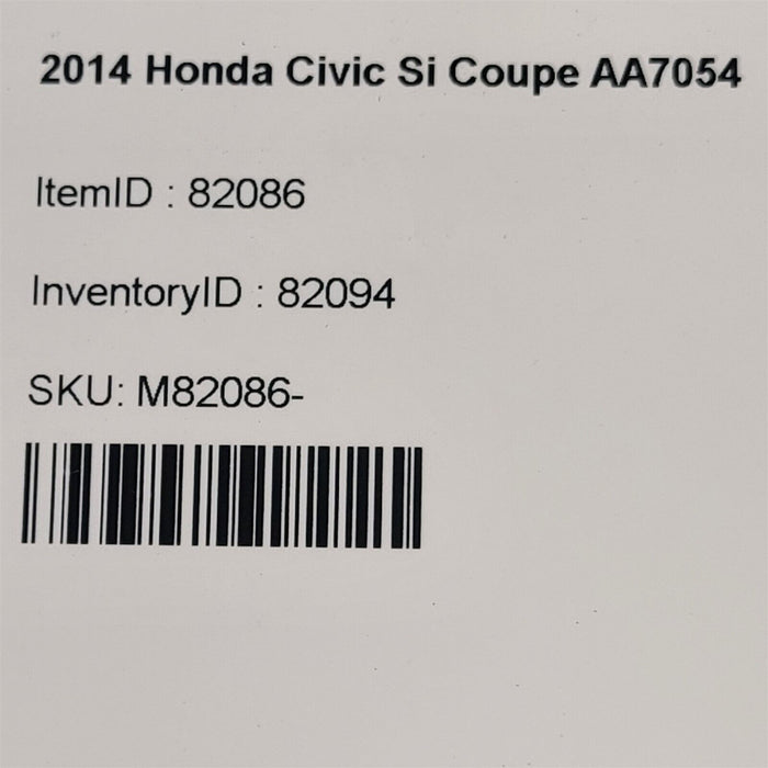 12-15 Honda Civic Si Coupe Speaker Premium AA7054 b