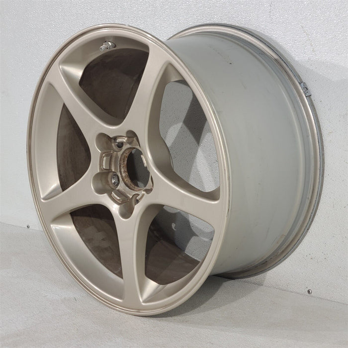 2003 Corvette C5 Polished Rear Wheel Oem 18X9.5 Tan Aa7134