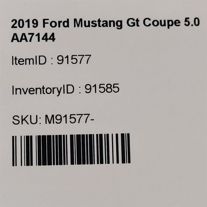 18-20 Ford Mustang Gt Coyote Data Link Communication Module Aa7144