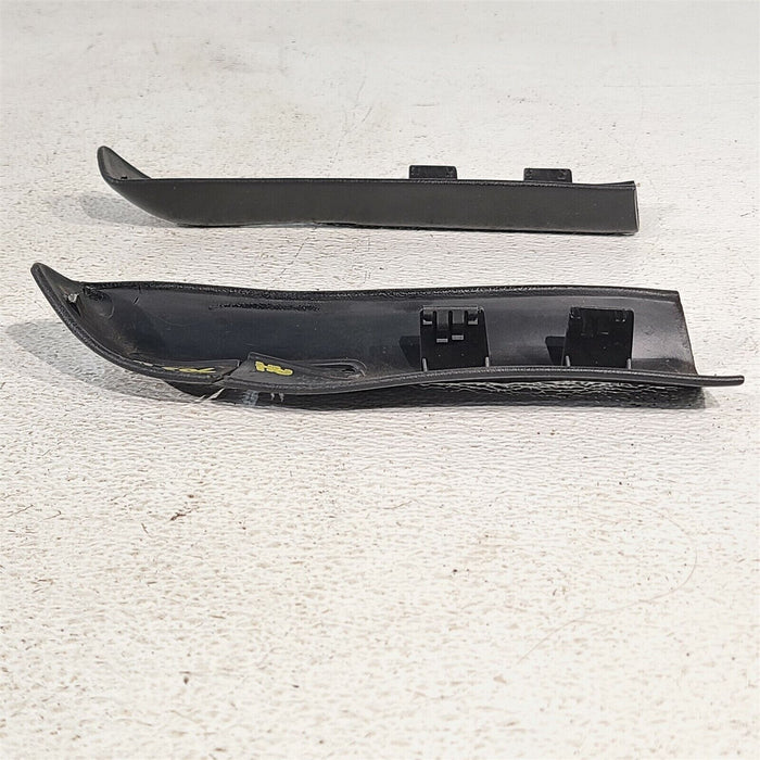 87-93 Ford Mustang Convertible Seat Belt Trim Cover Black Quarter Panel Aa7058