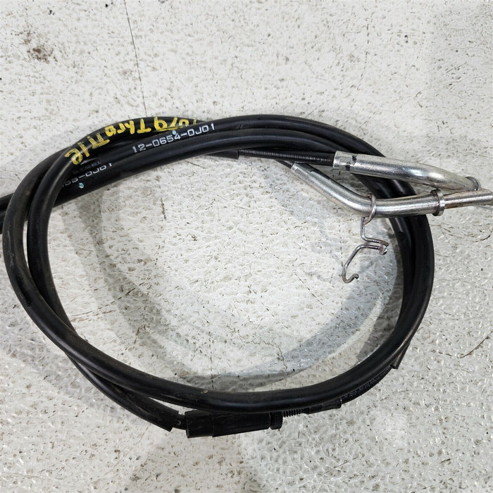 17-21 Kawasaki Ninja EX 650 Throttle Cable Set Pair Cables PS1079