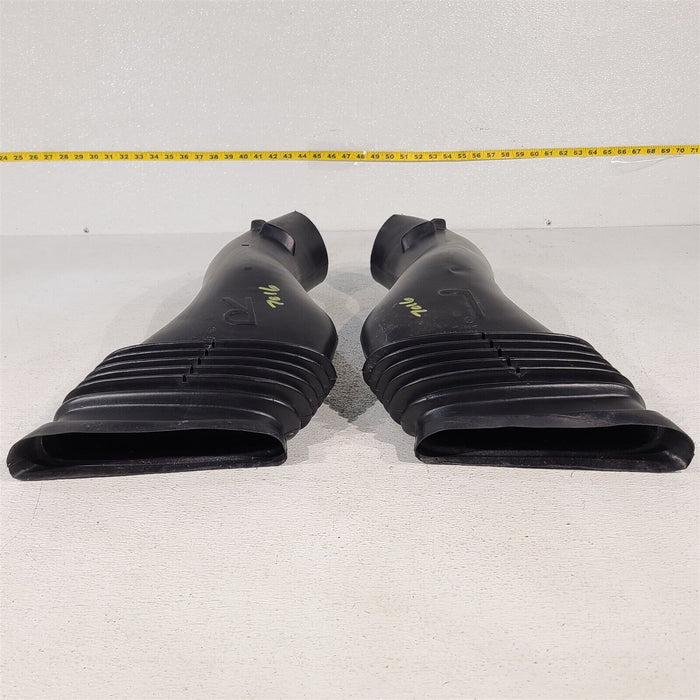 97-04 Corvette C5 Driver Passenger Front Brake Air Cooling Ducts Pair Oem AA7016