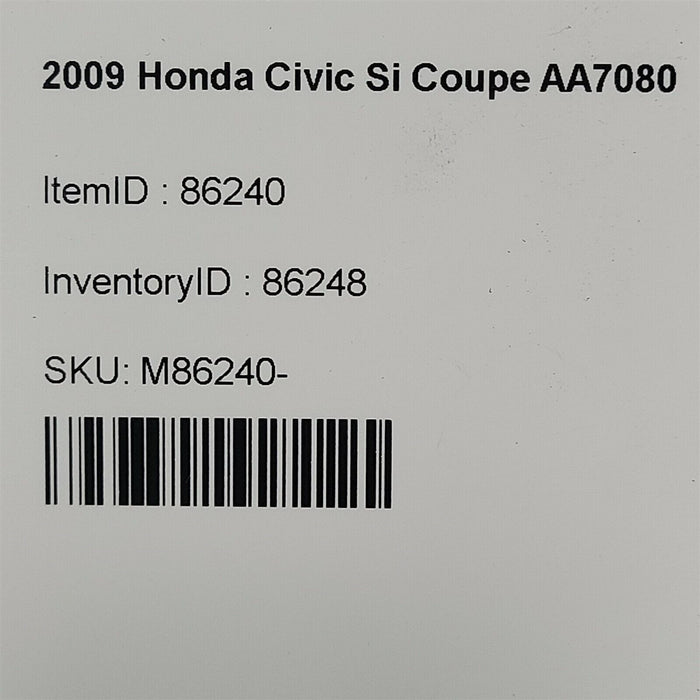 06-11 Honda Civic Si Coupe Passenger Dash Vent Aa7080