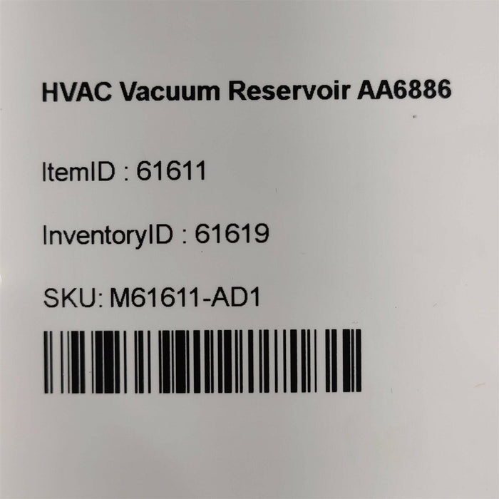 04-06 Pontiac GTO HVAC Vacuum Reservoir AA6886