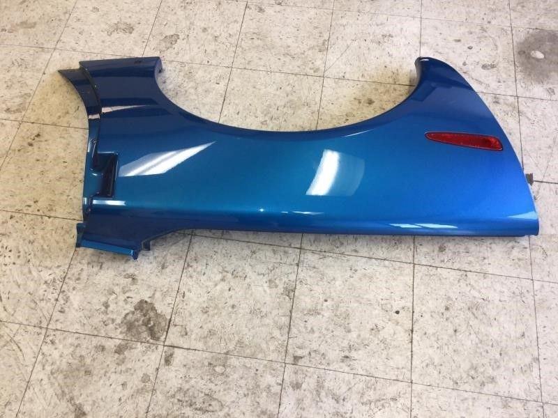 05-13 CORVETTE C6 PASSENGER COUPE QUARTER PANEL HATCHBACK JETSTREAM BLUE