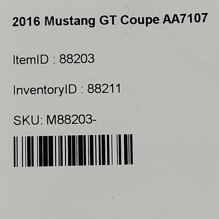 15-22 Mustang Gt Park Brake Handle  Aa7107
