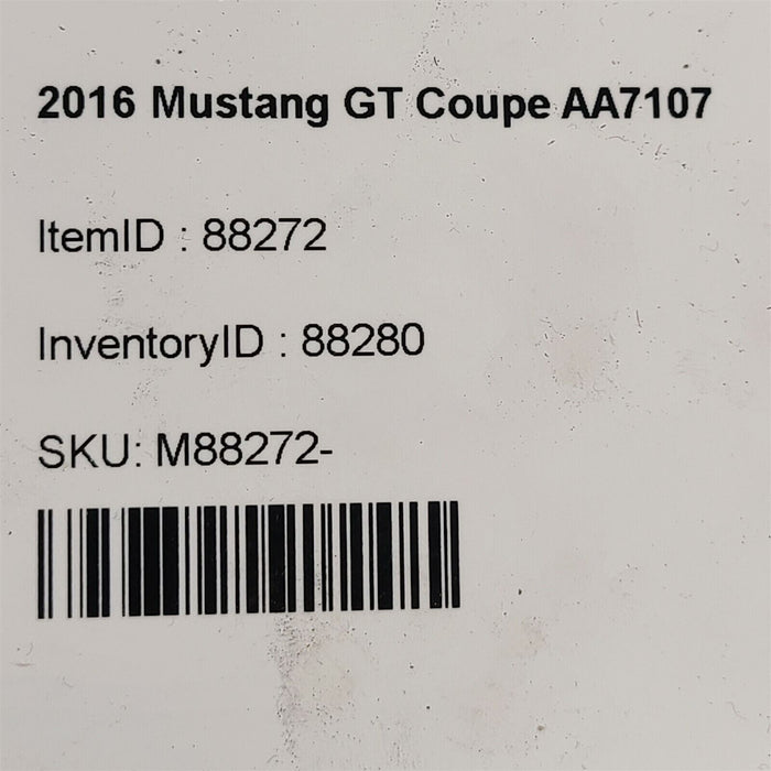 15-22 Mustang Gt Passenger Rear Control Arm Set Arms  Aa7107