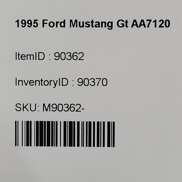 1994-1995 Mustang Gt Thick Film Ignition Module With Heat Sink Tfi Oem Aa7120