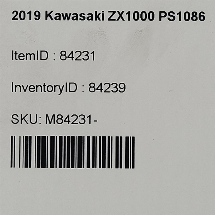 17-19 Kawasaki Ninja Zx1000 W Nuts Bolts Screw Washers Hardware Ps1086