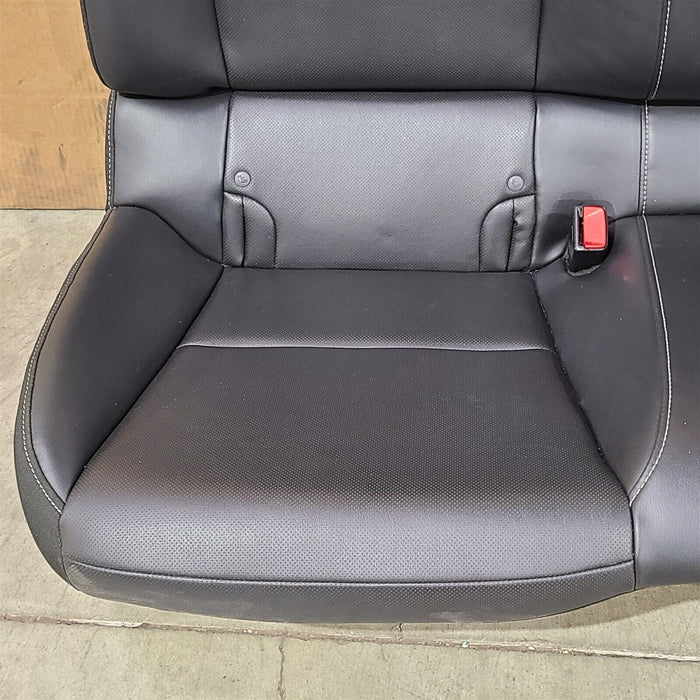 10-15 Camaro Ss Coupe Seats Front & Rear Set Black Leather Power Note Aa7146