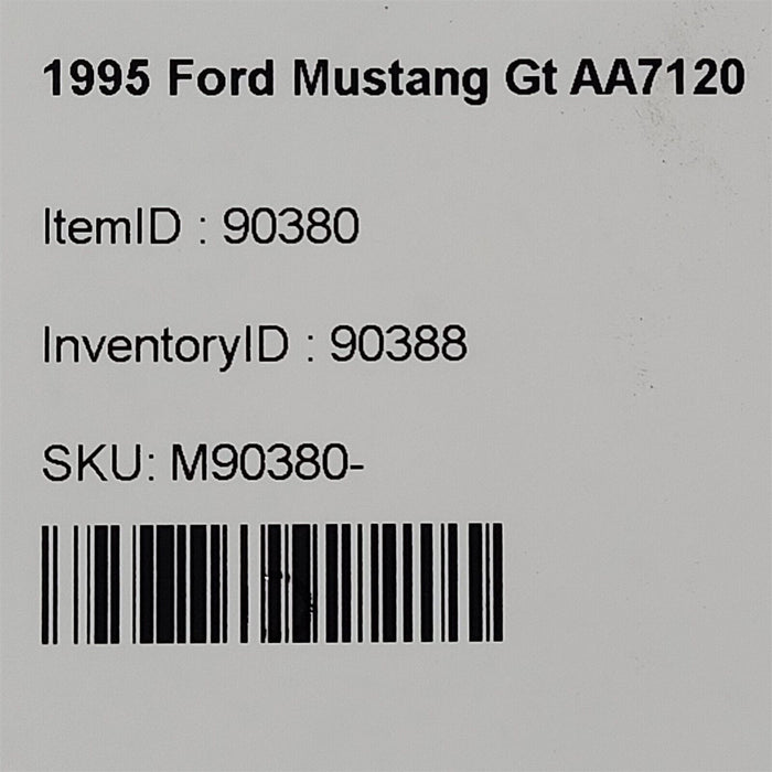 94-95 Ford Mustang Rear Muffler & Tail Pipe Hangers Exhaust Hangers Aa7120