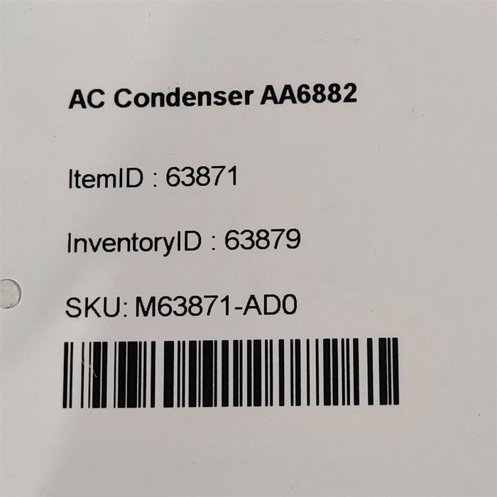 02-05 Lexus IS300 AC Condenser Air Conditioning AA6882