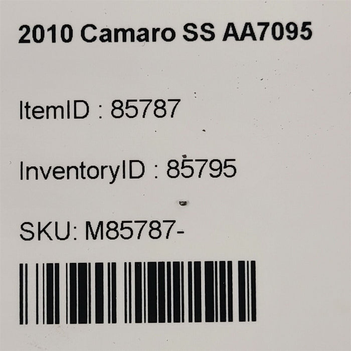 10-15 Camaro Ss Left Front Lower Control Arm Ball Joint Driver Aa7095