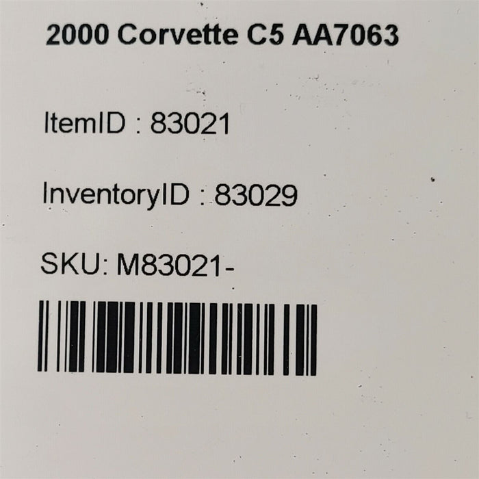 99-04 Corvette C5 Intermediate Steering Shaft AA7063