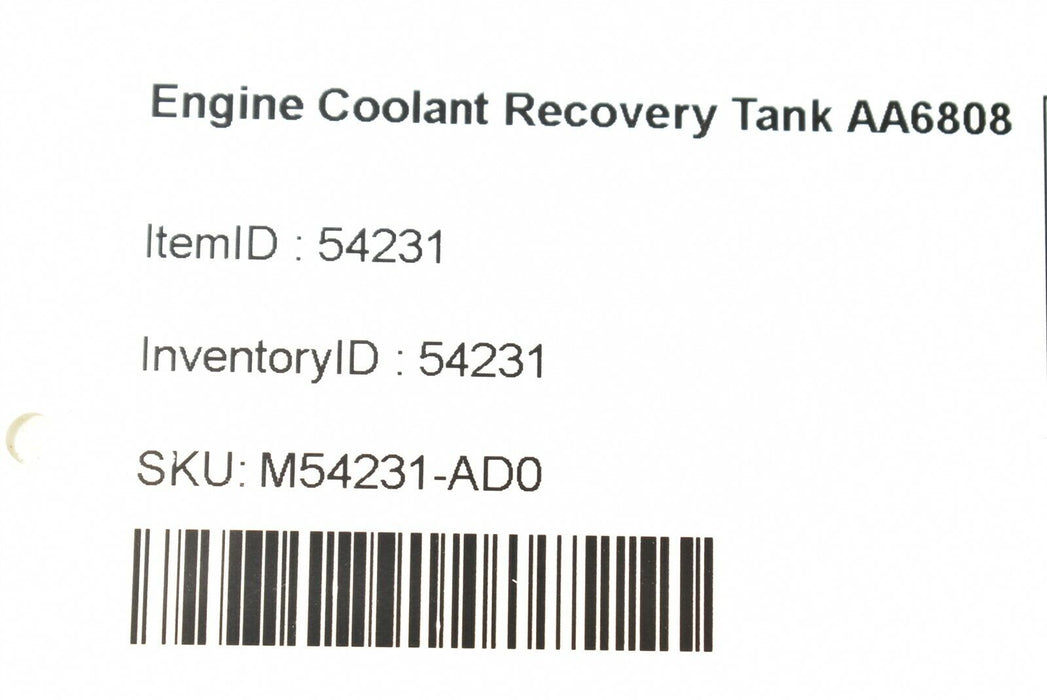 2013 Volkswagen Golf GTI Engine Coolant Recovery Tank AA6808