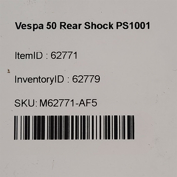 2018 YN50QT-8 Moped Rear Shock PS1001