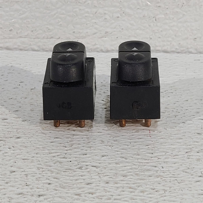 87-93 Mustang Lx Power Window Switch Set Switches Pair Convertible Aa7127