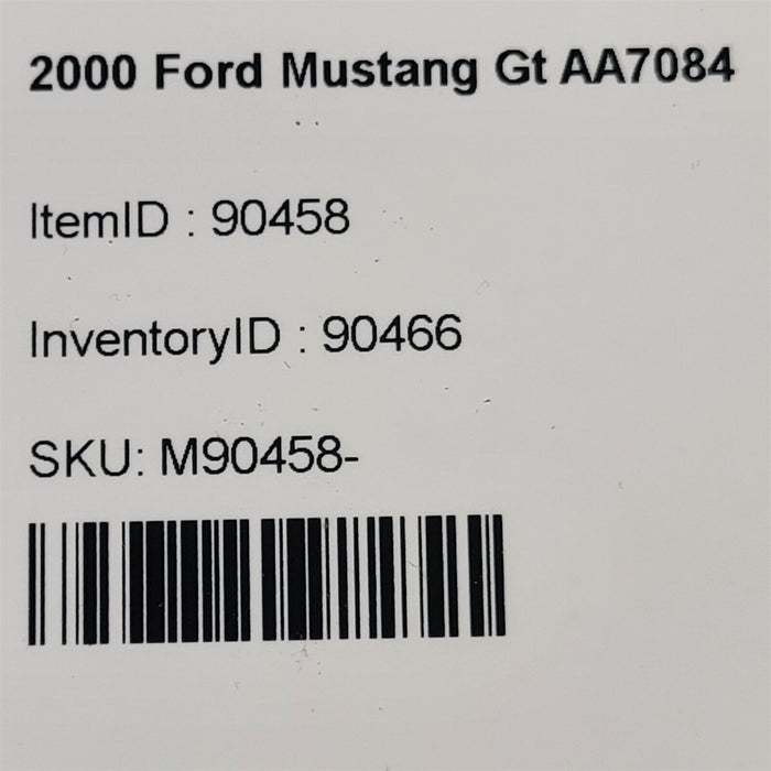 94-04 Mustang Rack & Pinion Steering Gear Oem Mounting Bolts 1994-2004 Aa7084