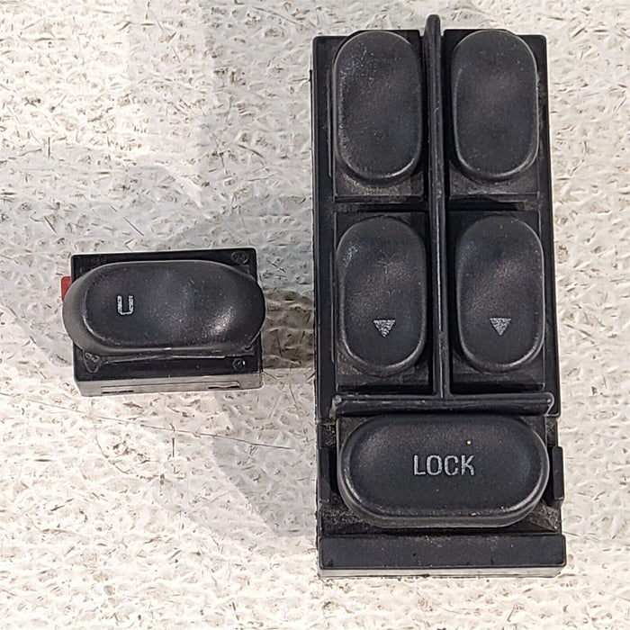 94-04 Mustang Convertible Master Power Window Switch Door Lock Driver AA7036