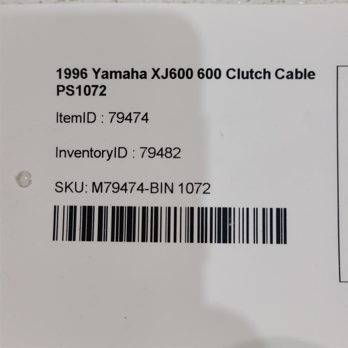 1996 Yamaha XJ600 600 Clutch Cable PS1072