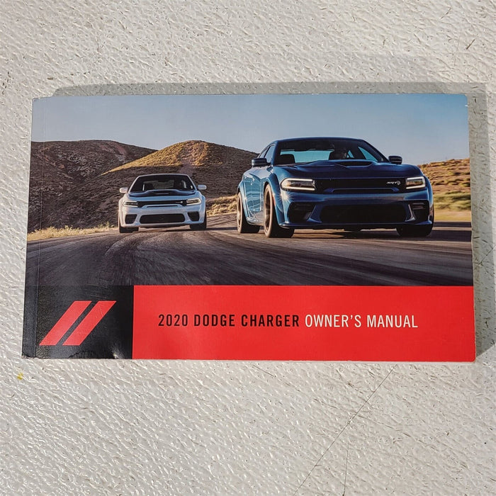 2020 Dodge Charger SRT8 Scat Pack Owners Manual Booklets Pouch AA7013