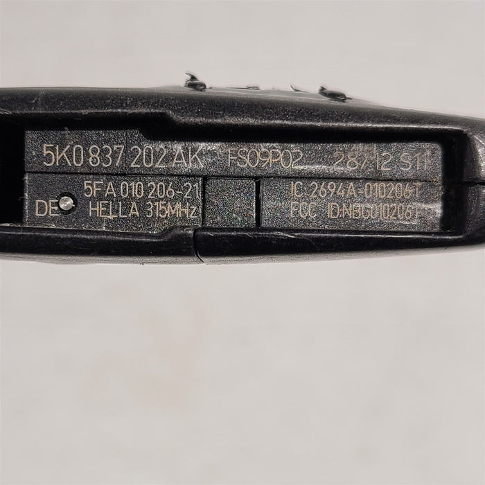 12-13 Volkswagen GTI Key Fob Remote Flip Key AA7040