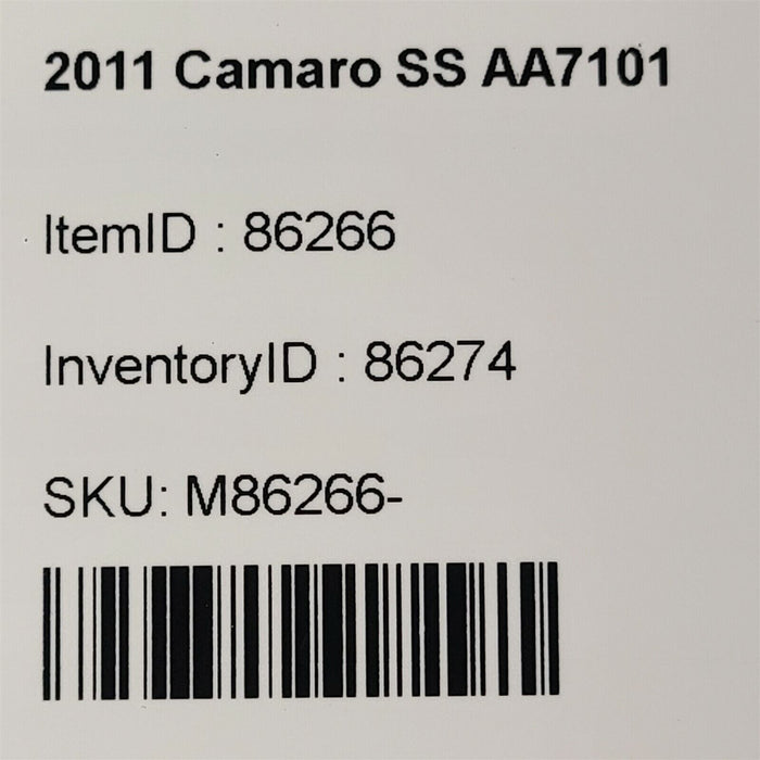 10-15 Camaro Ss Headlight Switch Head Light Control Lamp Oem Aa7101