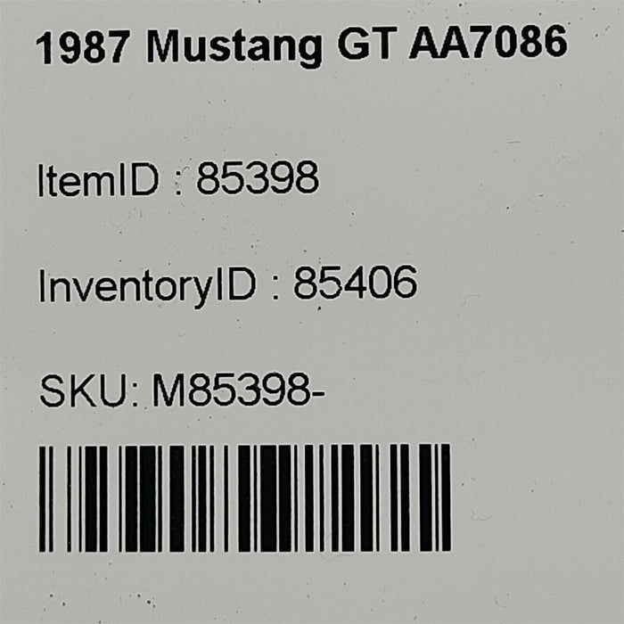 87-93 Mustang 5.0 Starter Relay Solinoid Switch Aa7086