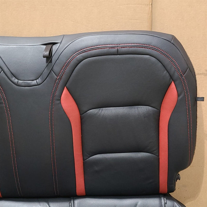 16-19 Camaro SS Coupe Rear Leather Seat Set Upper Lower AA6980