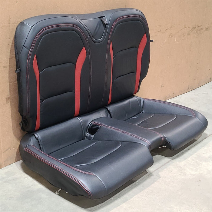 16-19 Camaro SS Coupe Rear Leather Seat Set Upper Lower AA6980