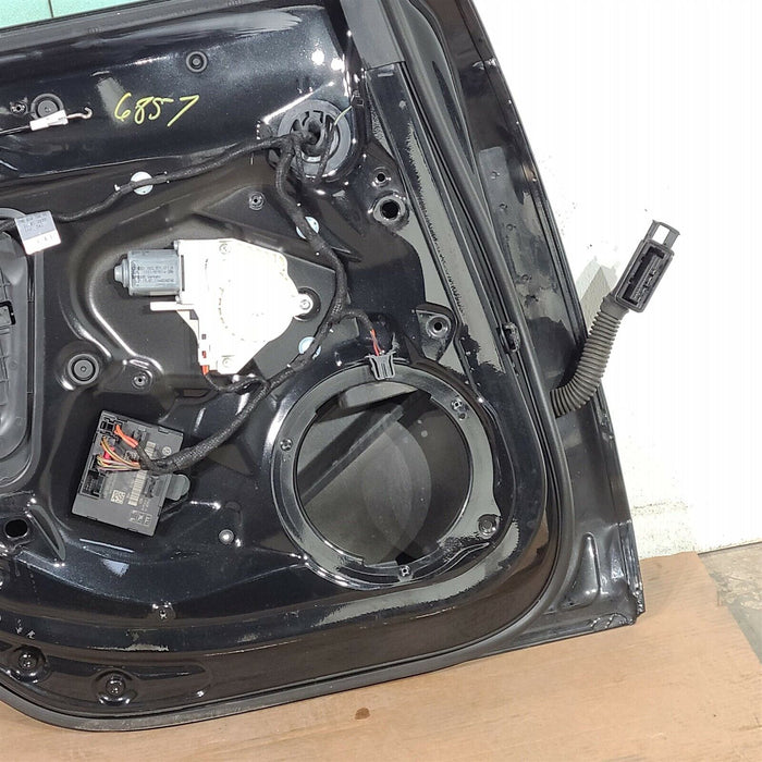 2012 Audi S4 Quattro LH Driver Rear Complete Door Black AA6857