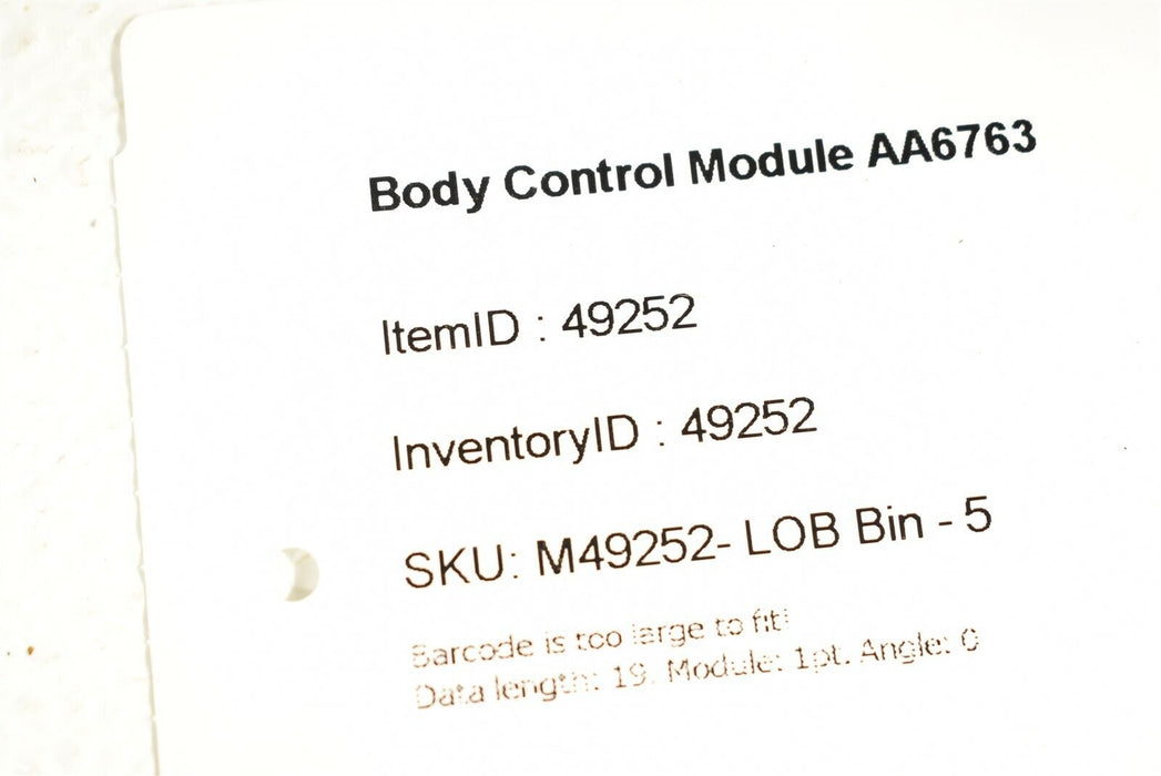 1996 Corvette C4 Bcm Body Control Module 16230561 Aa6763