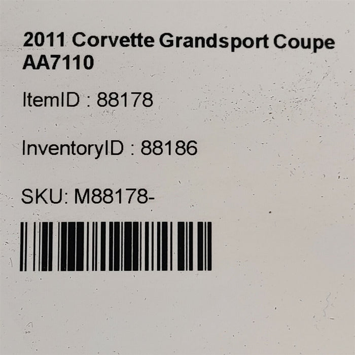10-13 Corvette C6 Grand Sportaxle Shaft Shafts Pair Auto Aa7110