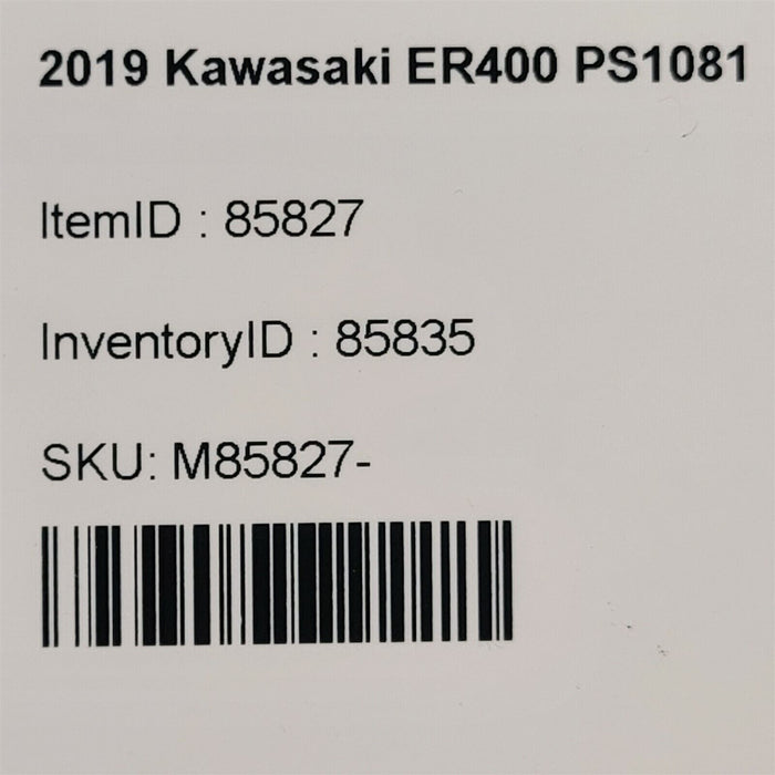 19-23 Kawasaki Ninja 400 Er400 Battery Box Ps1081