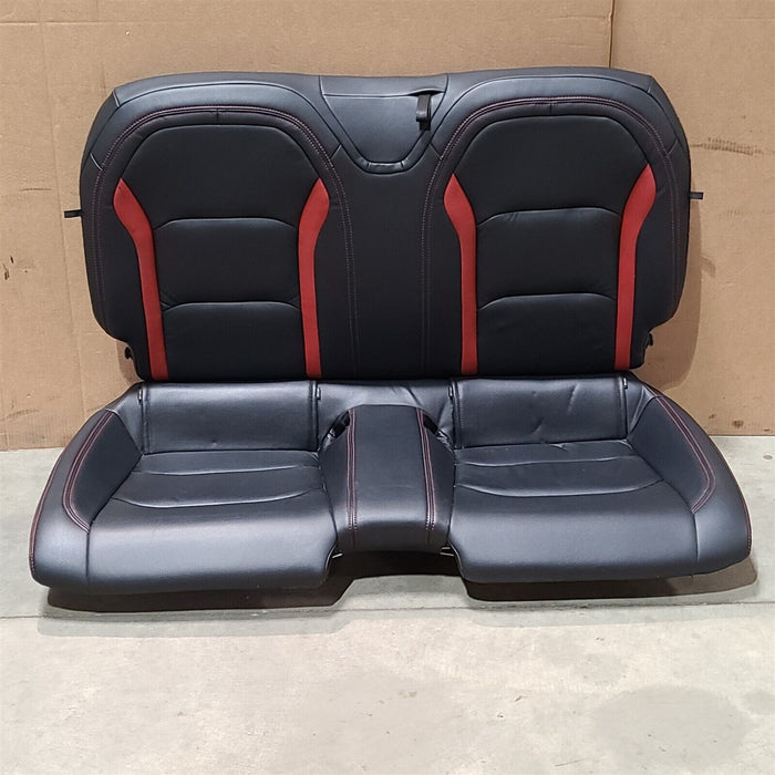 16-19 Camaro SS Coupe Rear Leather Seat Set Upper Lower AA6980