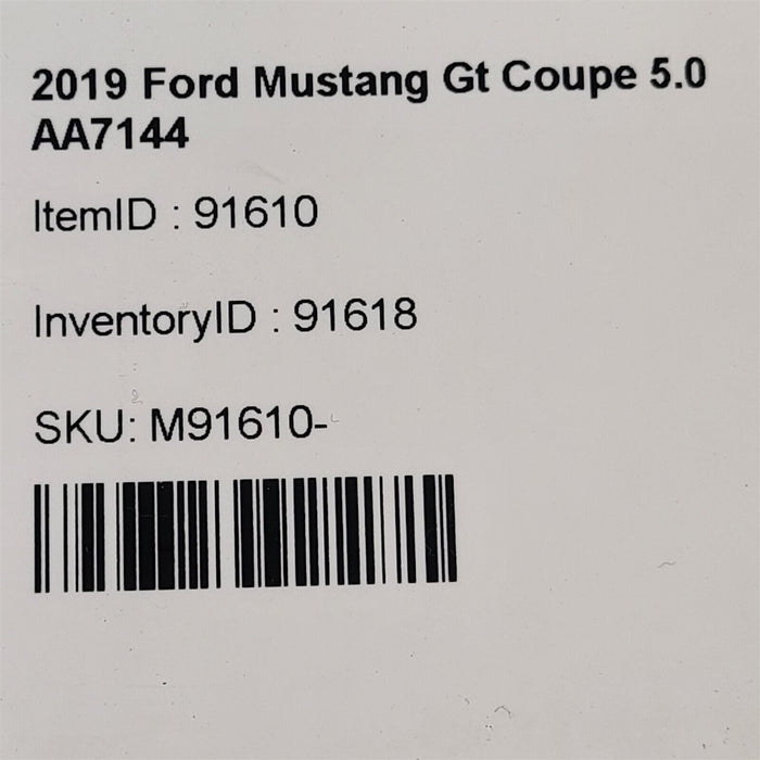 15-20 Mustang Gt Park Brake Lever Handle Aa7144