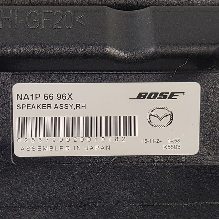 16-23 Mazda Miata Mx-5 Bose Speaker Box Passenger Side Rh Aa7136