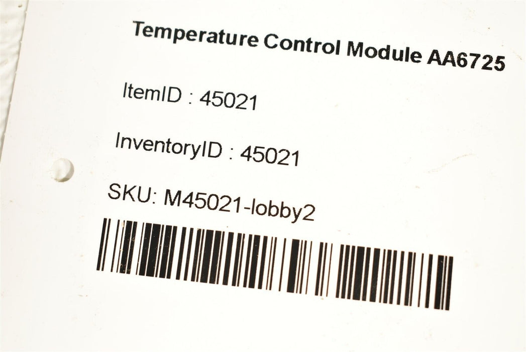 17-19 Camro Zl1 Climate Temperature Control Module Oem Aa6725