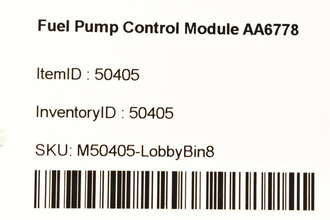 2013-2015 Camaro Ss Fuel Pump Driver Module Computer Controller 13-15 Aa6778