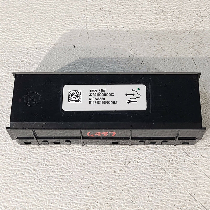 2018 Camaro SS Climate Control Module AA6887