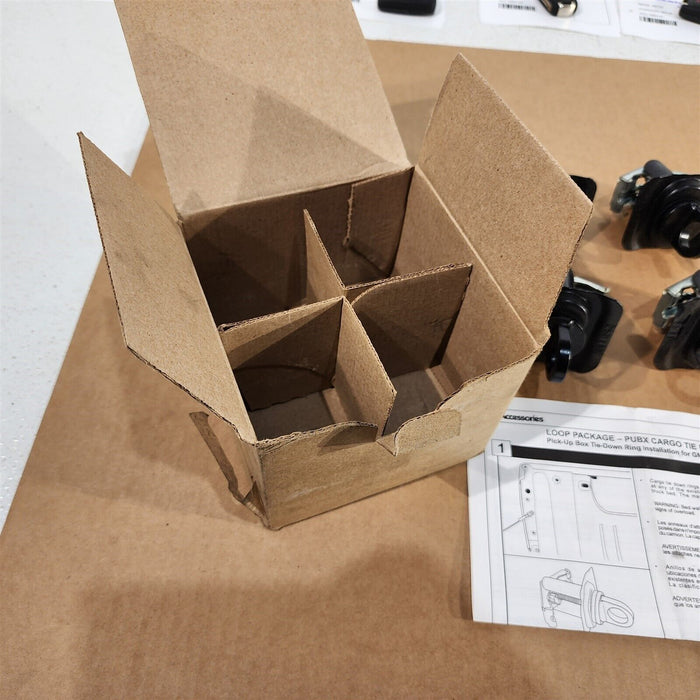 GM Pick Up Box Loop Package Pubx Cargo Tie Down Silverado Sierra Duram