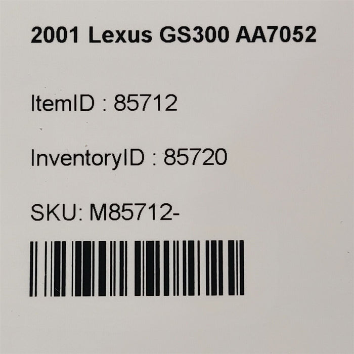 98-05 Lexus Gs300 Rear Door Module Right Or Left Side 89224-30010 Oem Aa7052